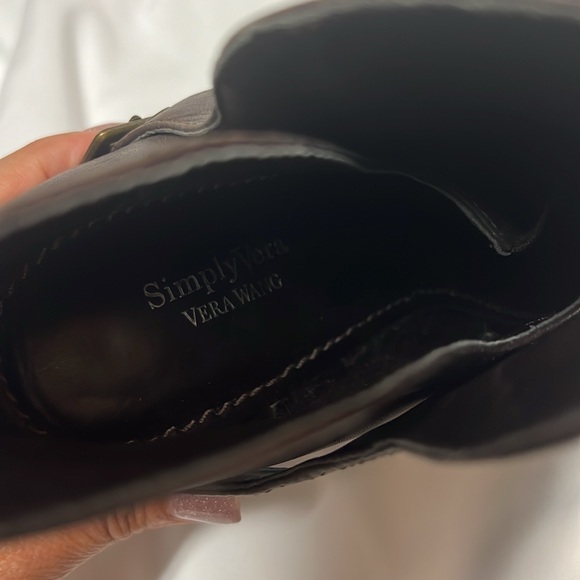 Brown leather simply Vera Wang Boots - Picture 2 of 5
